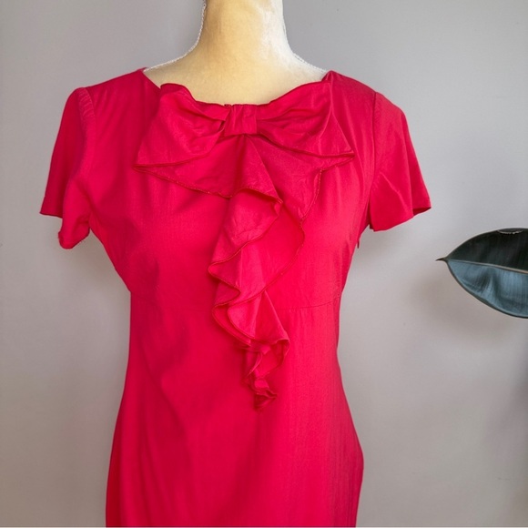 Love Moschino short sleeve sheath dress with a bow - Picture 3 of 7